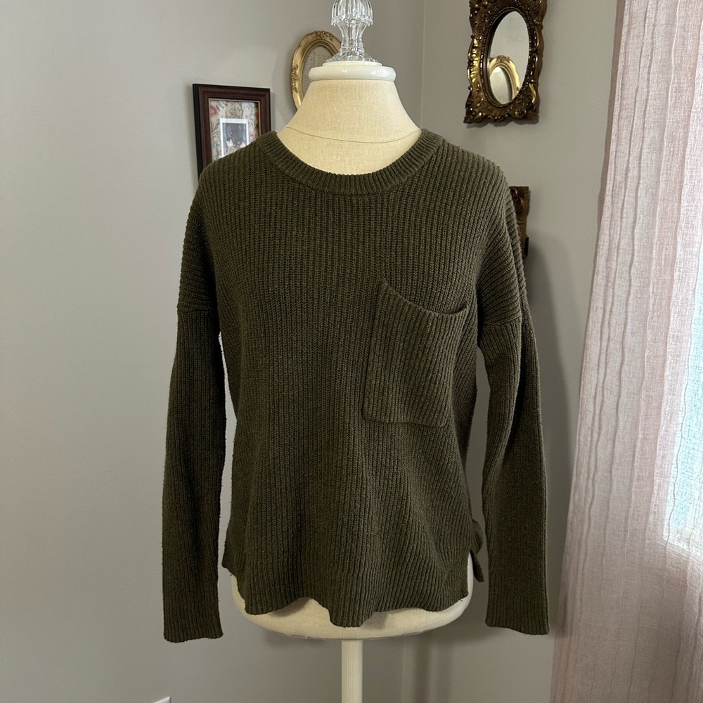 Madewell Thompson Pocket Pullover Sweater
